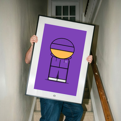 Purple.