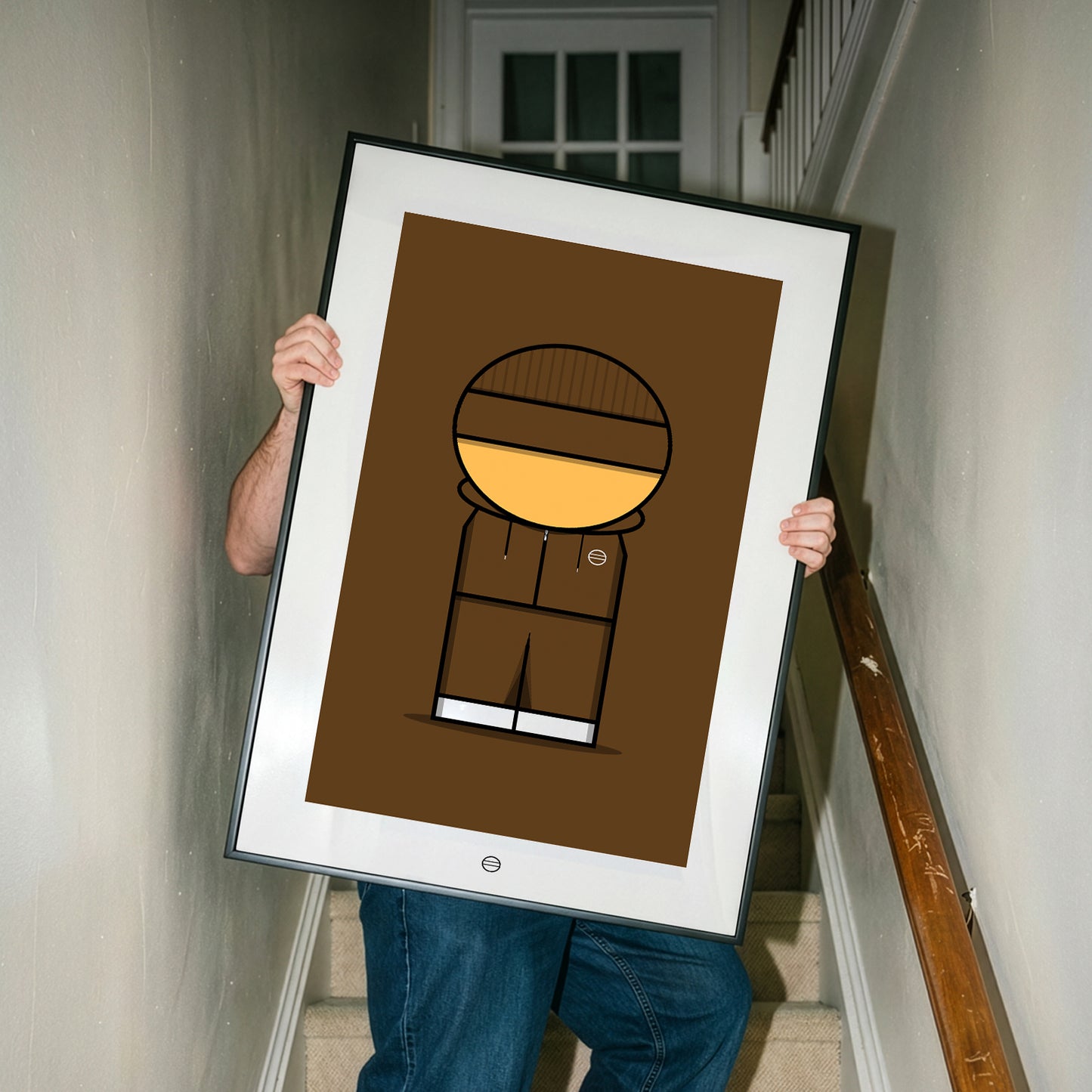 Brown.