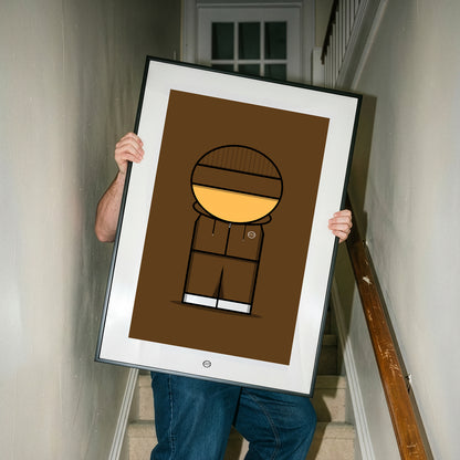 Brown.