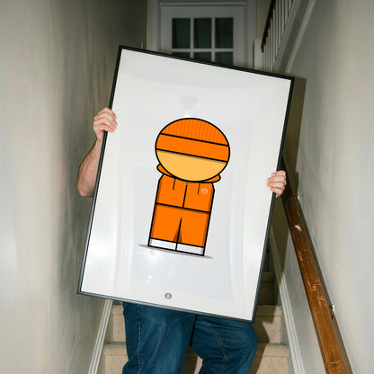 Orange.