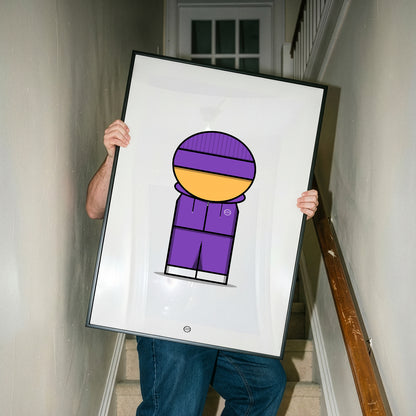 Purple.