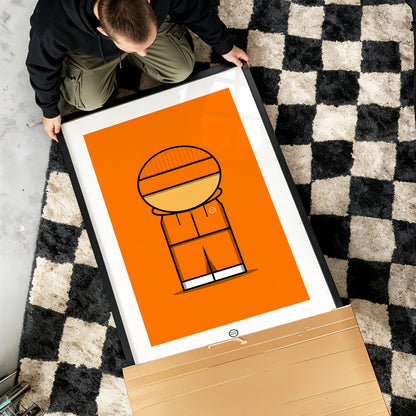 Orange.