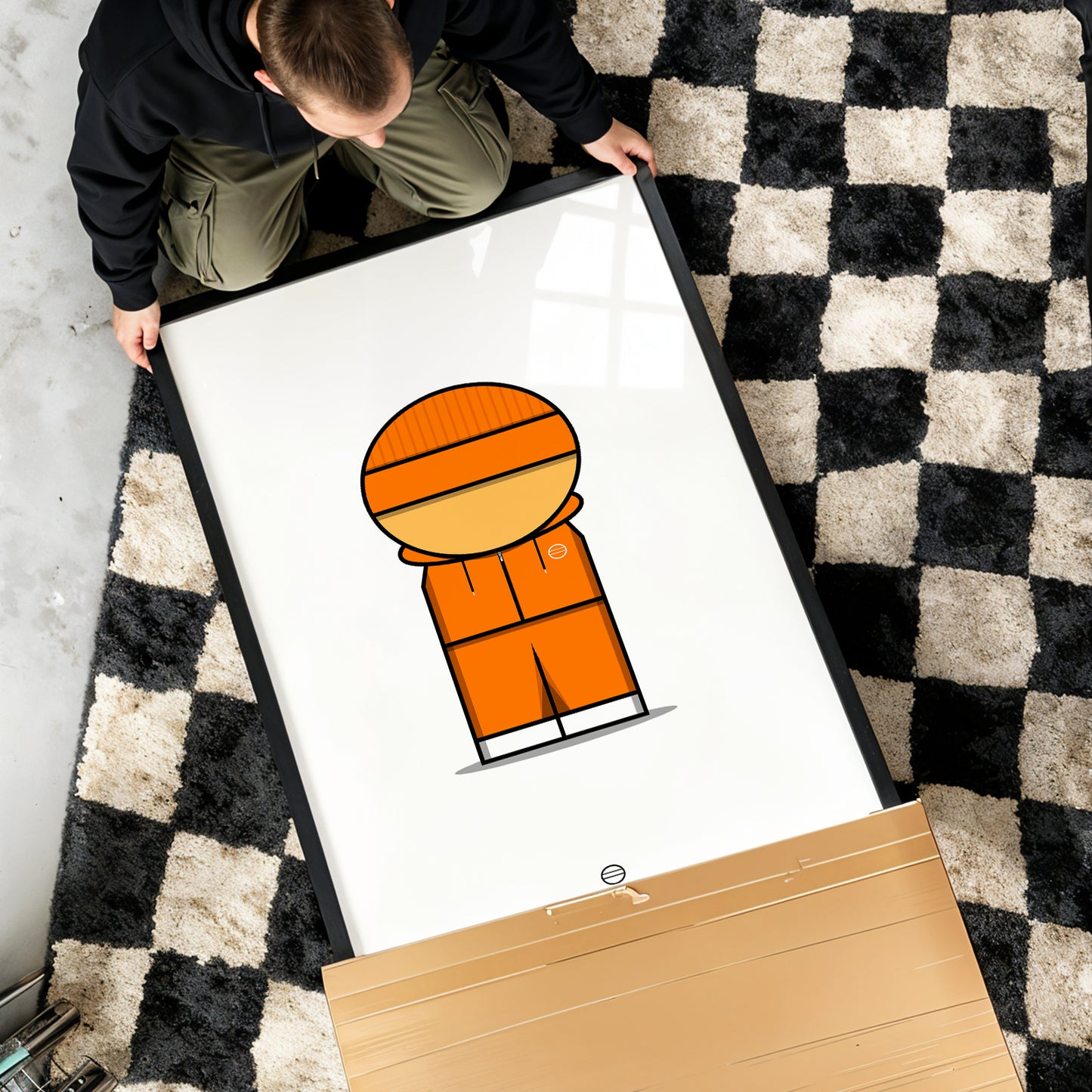 Orange.
